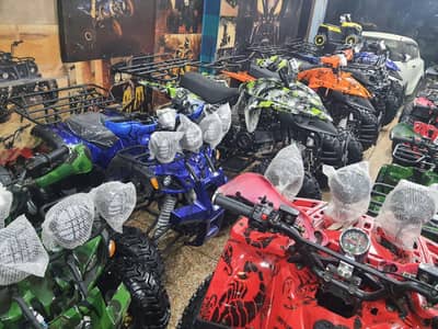 New stock Atv quad 4 wheels delivery all Pakistan