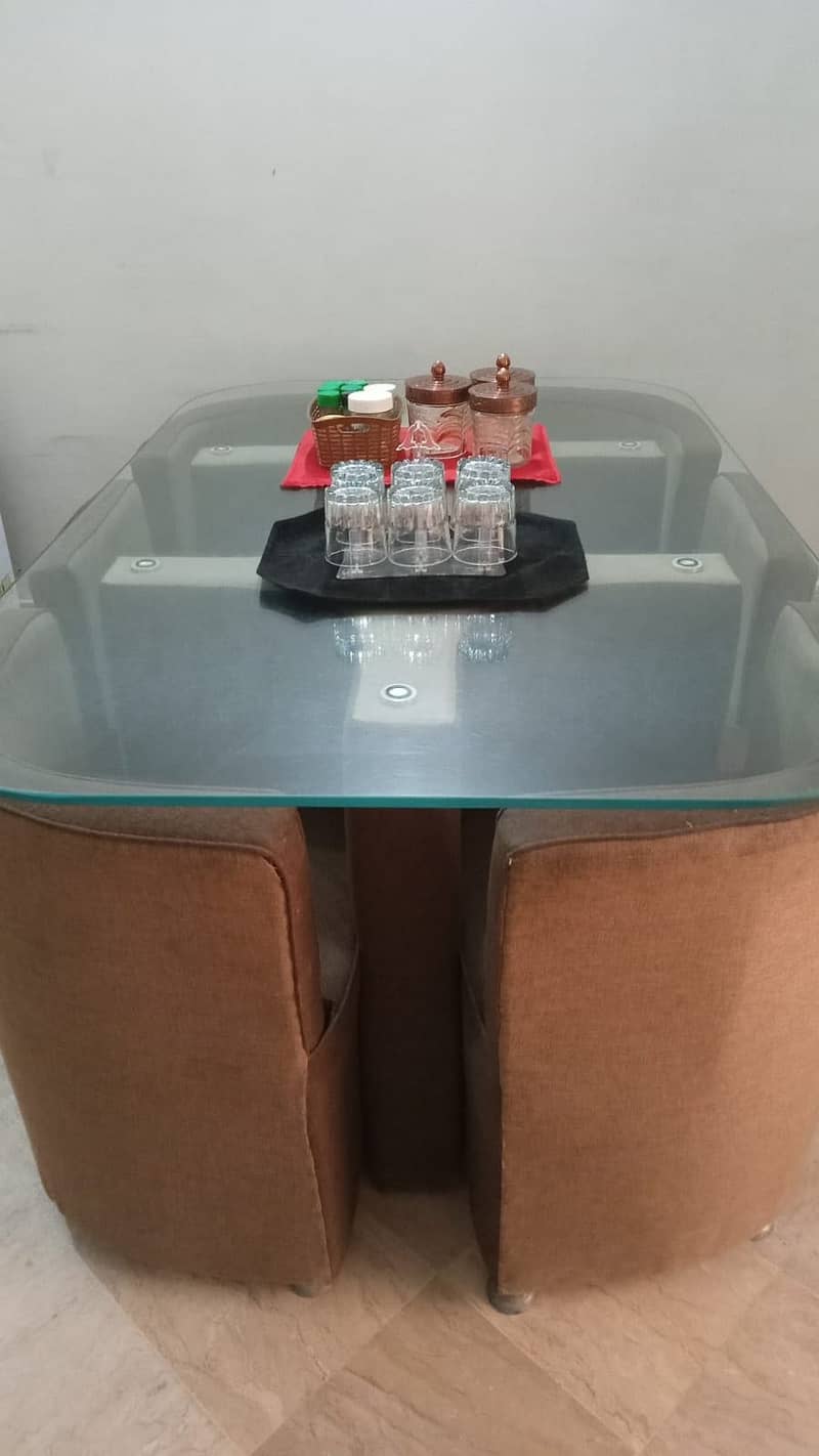 Dining Table for Six- Space saving dining table 2