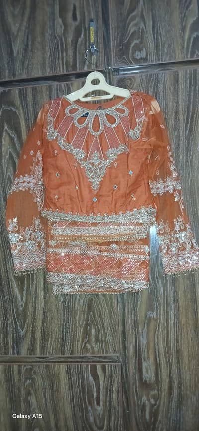 top, Lhanga,dupatta only one time use at home function