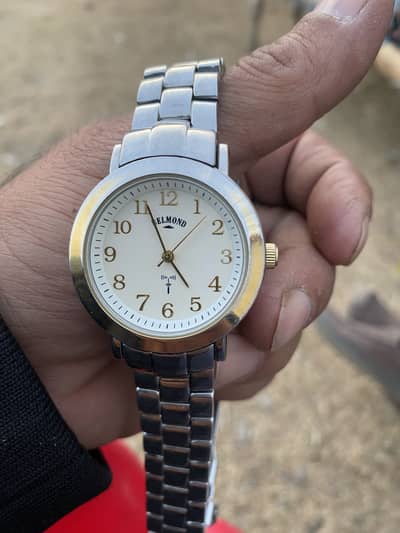 Luxury Men’s Stainless Steel Analog radio controlled  Watch.