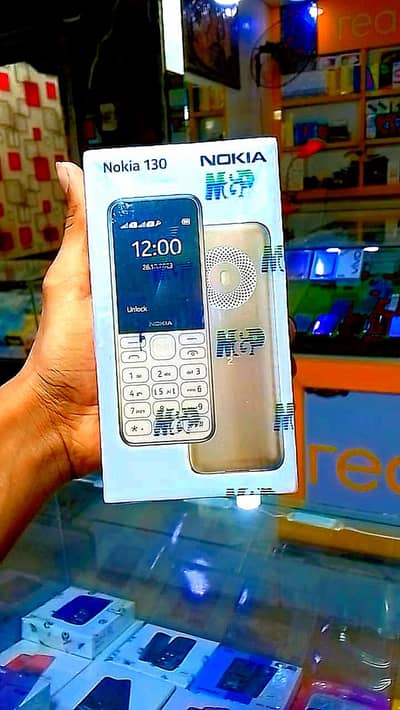 Nokia 130 box packe available. . .