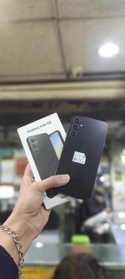 A34 5G 256 GB PTA APPROVED