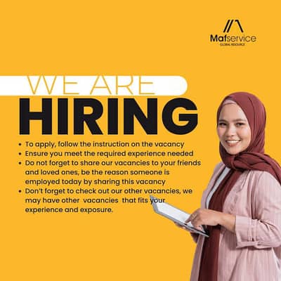 Need salesgirl for abbaya outlet