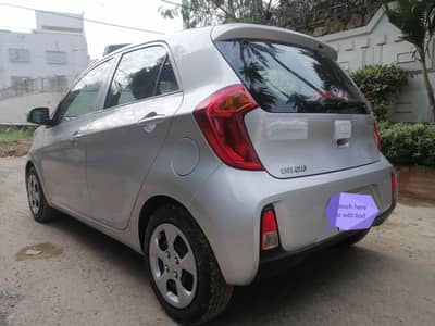 kia Picanto 2019 model 2019 registered silver manual transmission