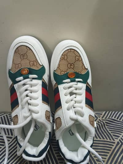 Gucci Style Sneakers for Men and Woman– Size 41 – New