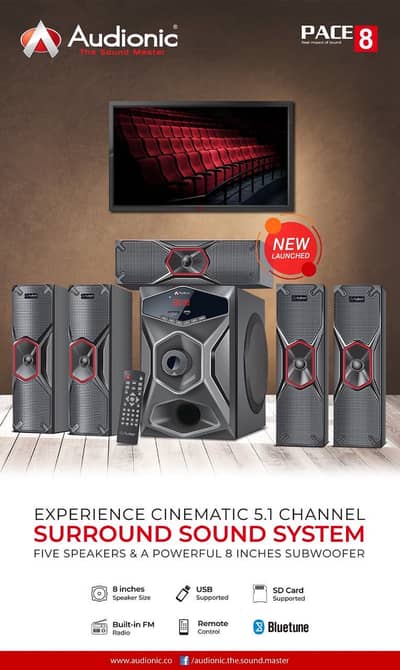AUDIONIC HOME THEATRES & WOOFERS AVAILABLE AT BEST PRICE WHATSAPP