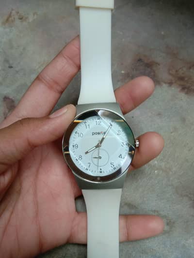 white watch