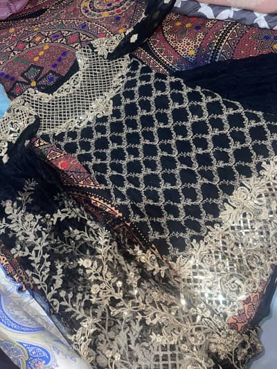 3 piece party wear suit available