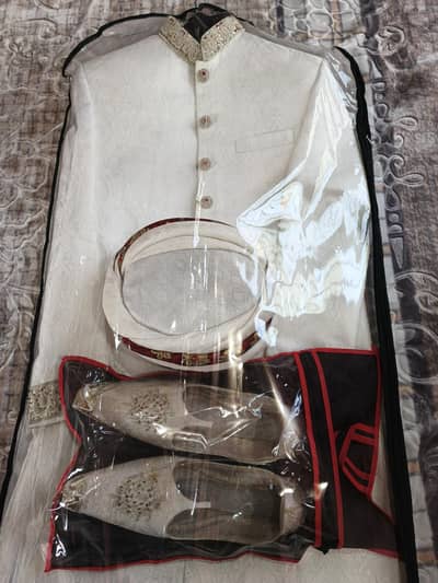 Wedding sherwani set for men size Small