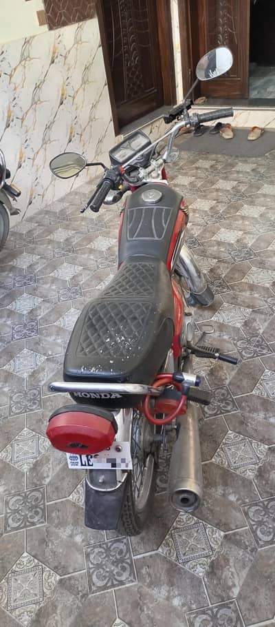 Honda CG 125 2017 model for sale book File original