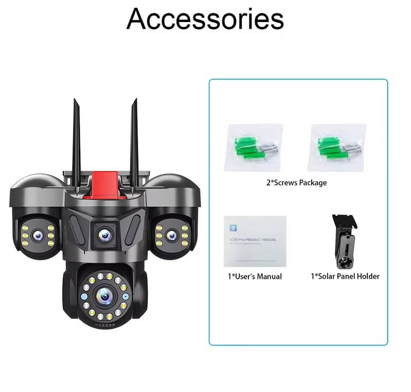 Triple Lens Triple Screen Triple Camera | WIFI PTZ Camera | V380Pro ...