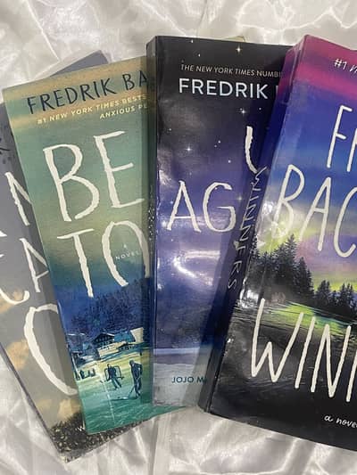 Fredrik Backman all 4 books in 50% off