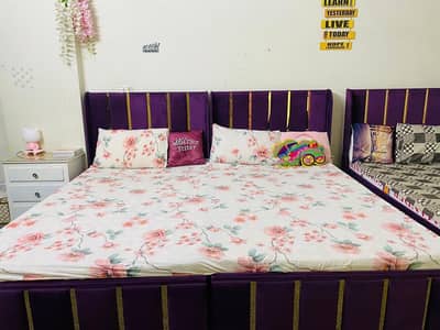 Modern and stylish 3 single beds