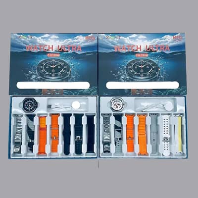 Watch Ultra 7-in-1 Straps Round Dial Brand New Box Pack Available