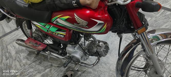honda cd 70 2022 model Islamabad number home used bike