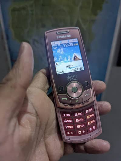 SAMSUNG SGH-J700 OLD ANTIQUE MOBILE SIM WORKING NON PTA