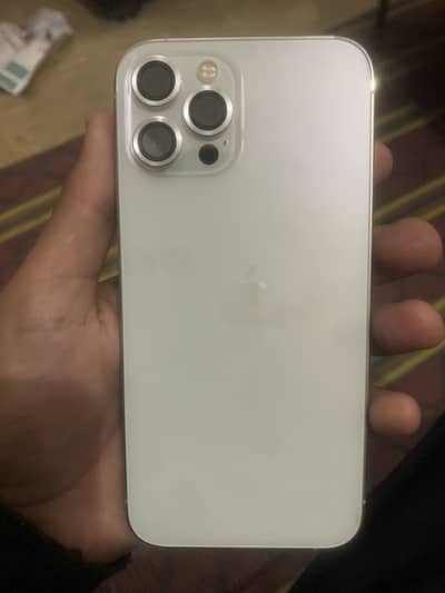 iPhone 12 ProMax White Colour.
