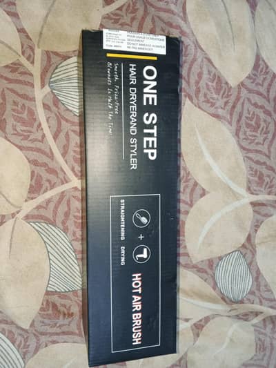 One step hair dryerand styler (HOT AIR BRUSH)