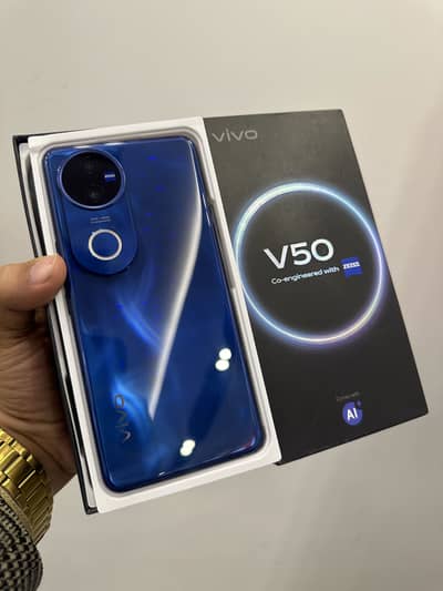 Vivo V50 (Box Opened)