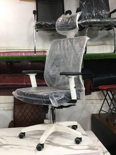 Ozark Ergonomic Hig Back white