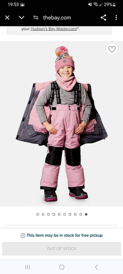 Original jacket available for sale 3 to 5 year child girl