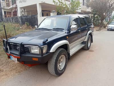 Toyota Surf 1KZ Automatic Islamabad Number