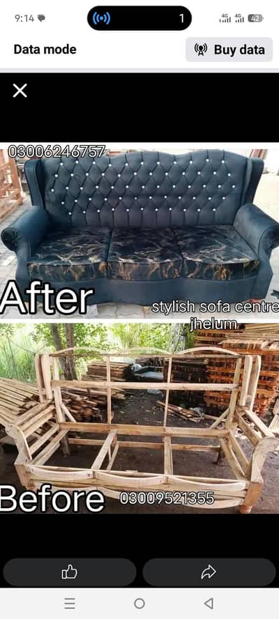 sofa poshish maker 03709532689