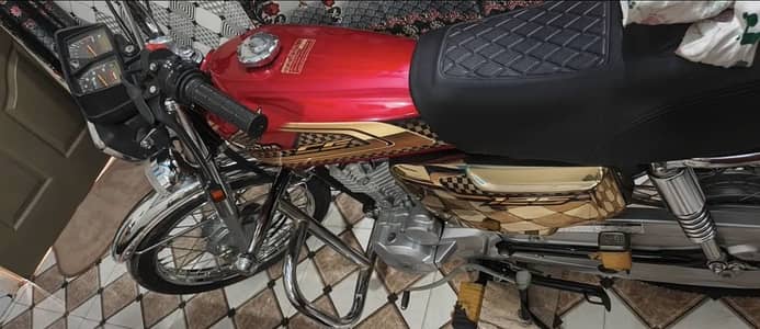 Honda cg 125 gold edition 2025 self start