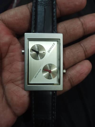 Dunlex designer collection watch unisex tanked shap