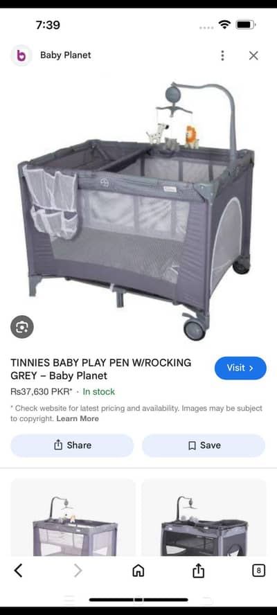 Brad New Baby Cot Available For Sale