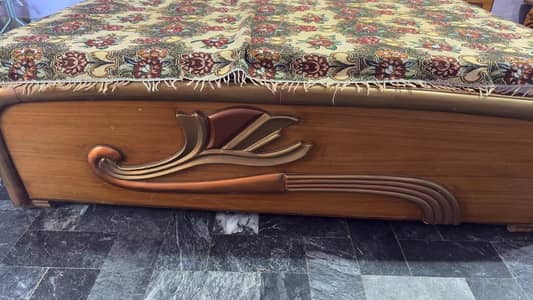 Deco paint bed set with dressing