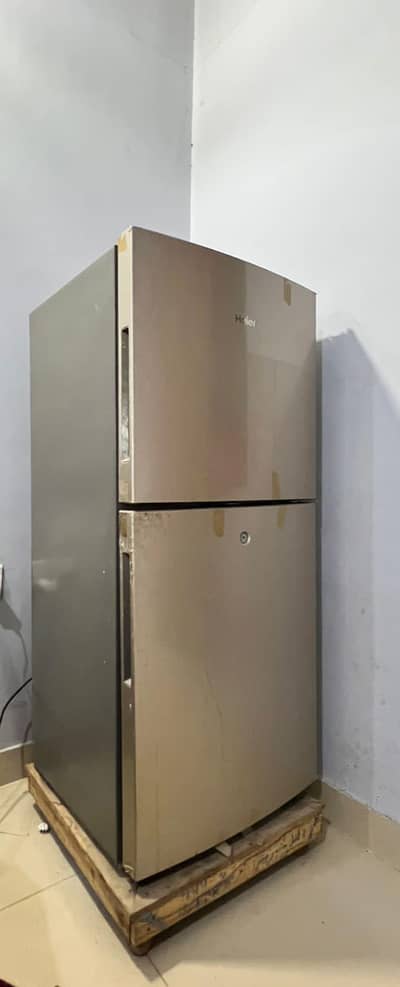 haier new fridge condition 10 by 10 urgent sale