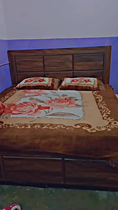 bed with mattress sale phone number: 03366055641