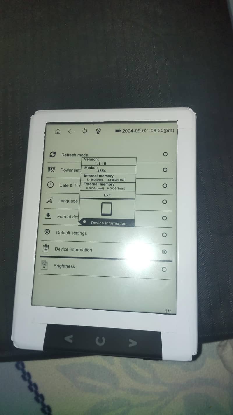 ebook reader - [backlight - memory card - epub] 5