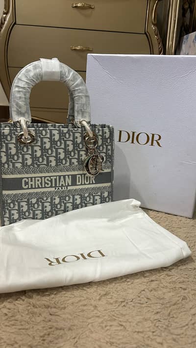 Dior book tote