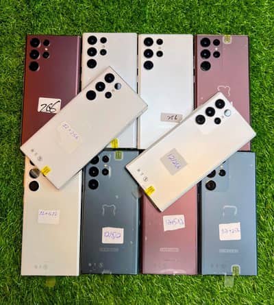 Samsung galaxy s22 ultra 12/512 brandnew offical pta approved