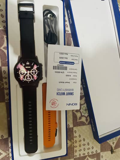 Ronin R0-10 smart watch amoled display