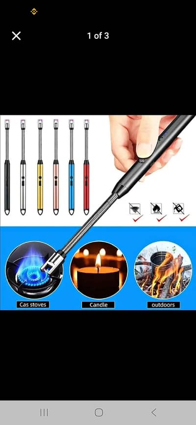 Smart USB Rechargeable Plasma lighter-Safe & Flexible design