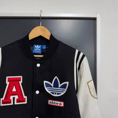 vintage Adidas varsity jacket, original