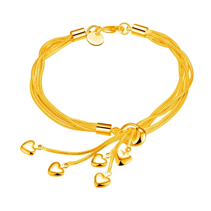 Creative five-heart bracelet 0