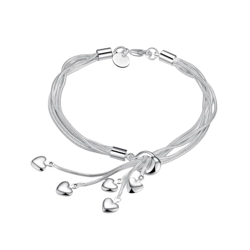 Creative five-heart bracelet 2