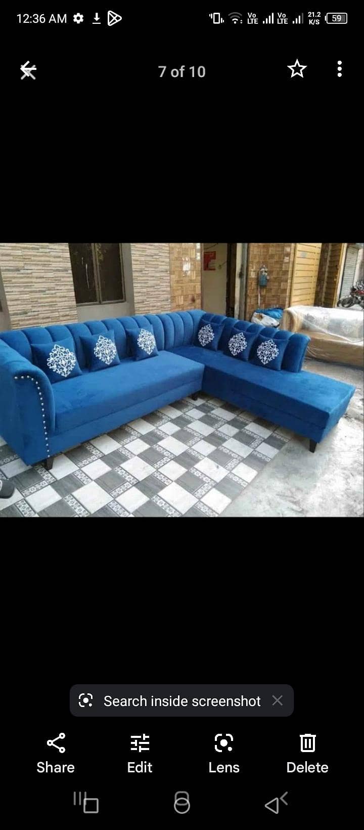 5 seter sofa 10