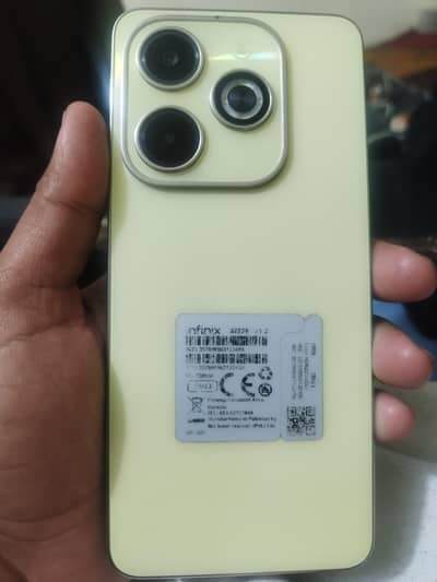 infinix hot 40i mobile with box 1 hand used