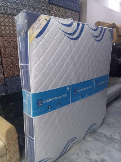 Double Matress Foam nd Spring Grand Discount
