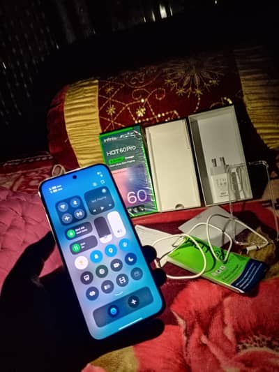 Infinix Hot 60 Pro just box open