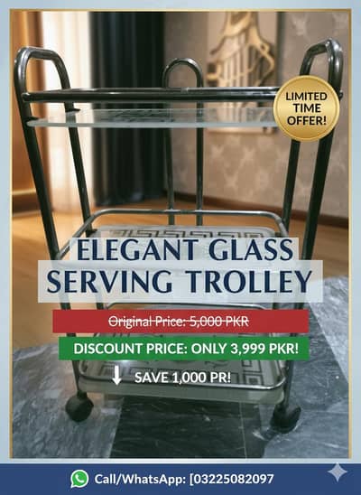 Serving Trolley