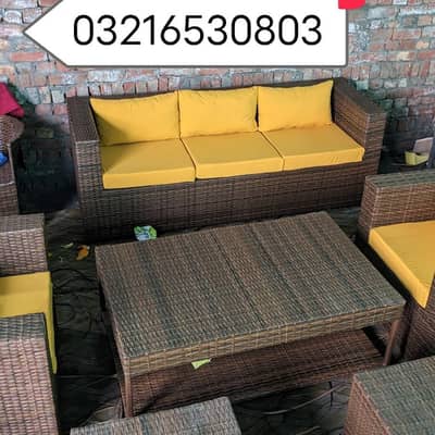 outdoor garden Rattan sofa seat