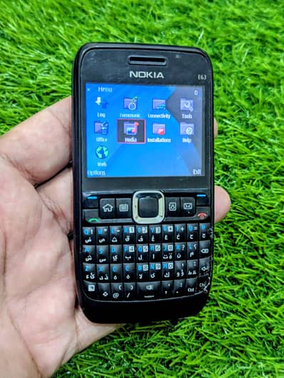 PTA Approved Nokia E63  Symbian Phone