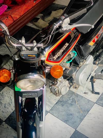 Honda 70  model 1983 copy letter clear