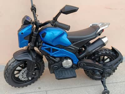 Kids heavy duty charging bike.